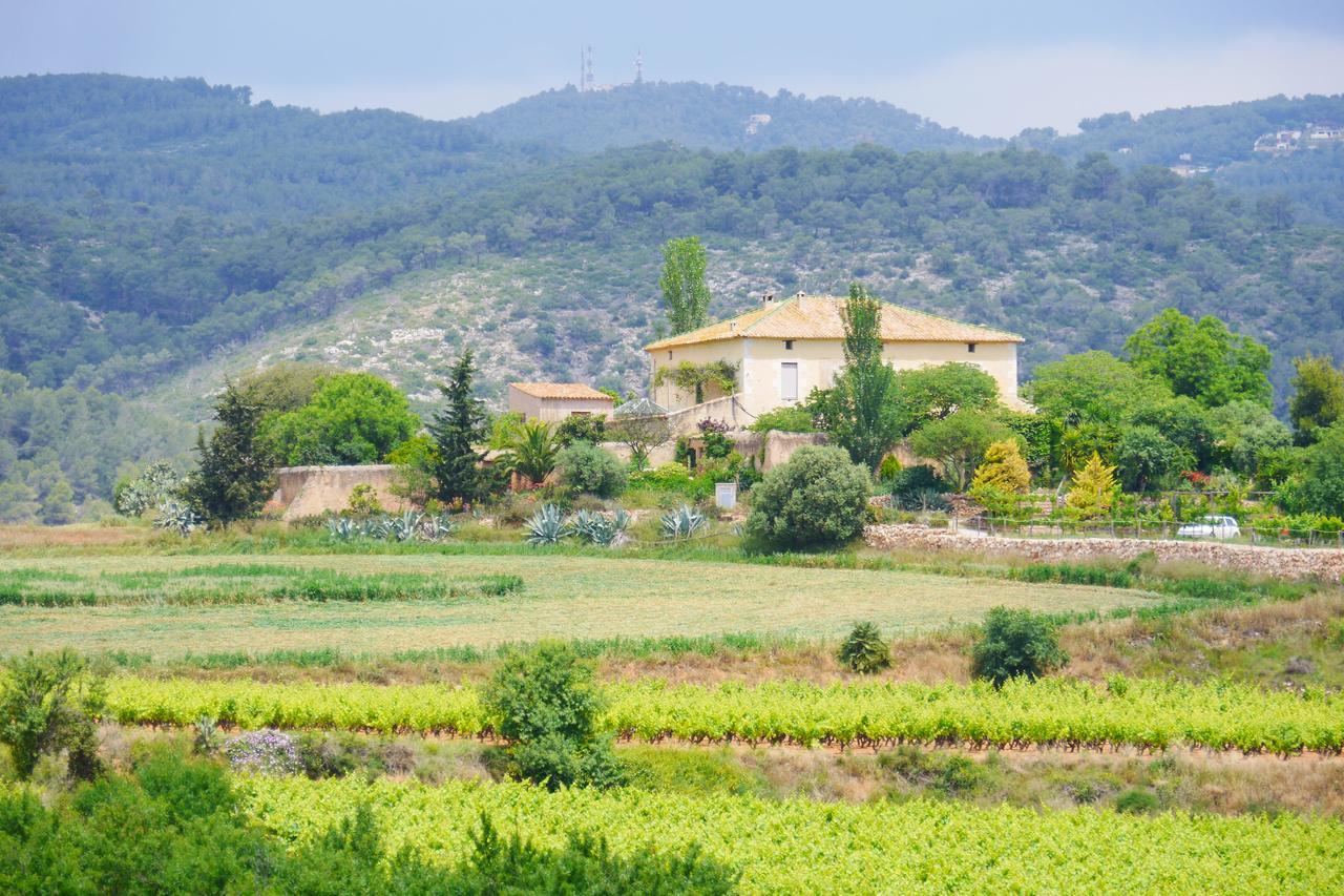 Mas Castell De Gimenelles Hotel Sant Jaume dels Domenys Eksteriør billede